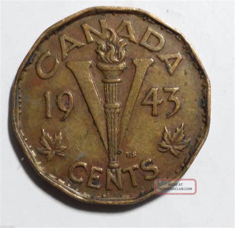 1943 canadian penny|canadian penny value chart.